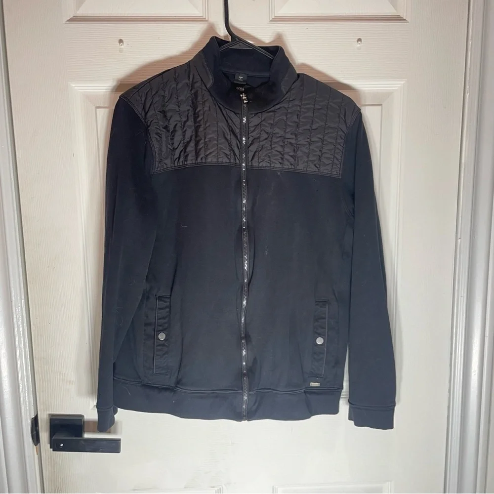 Hugo Boss Black Quilted Jacket - Picture 1 of 6